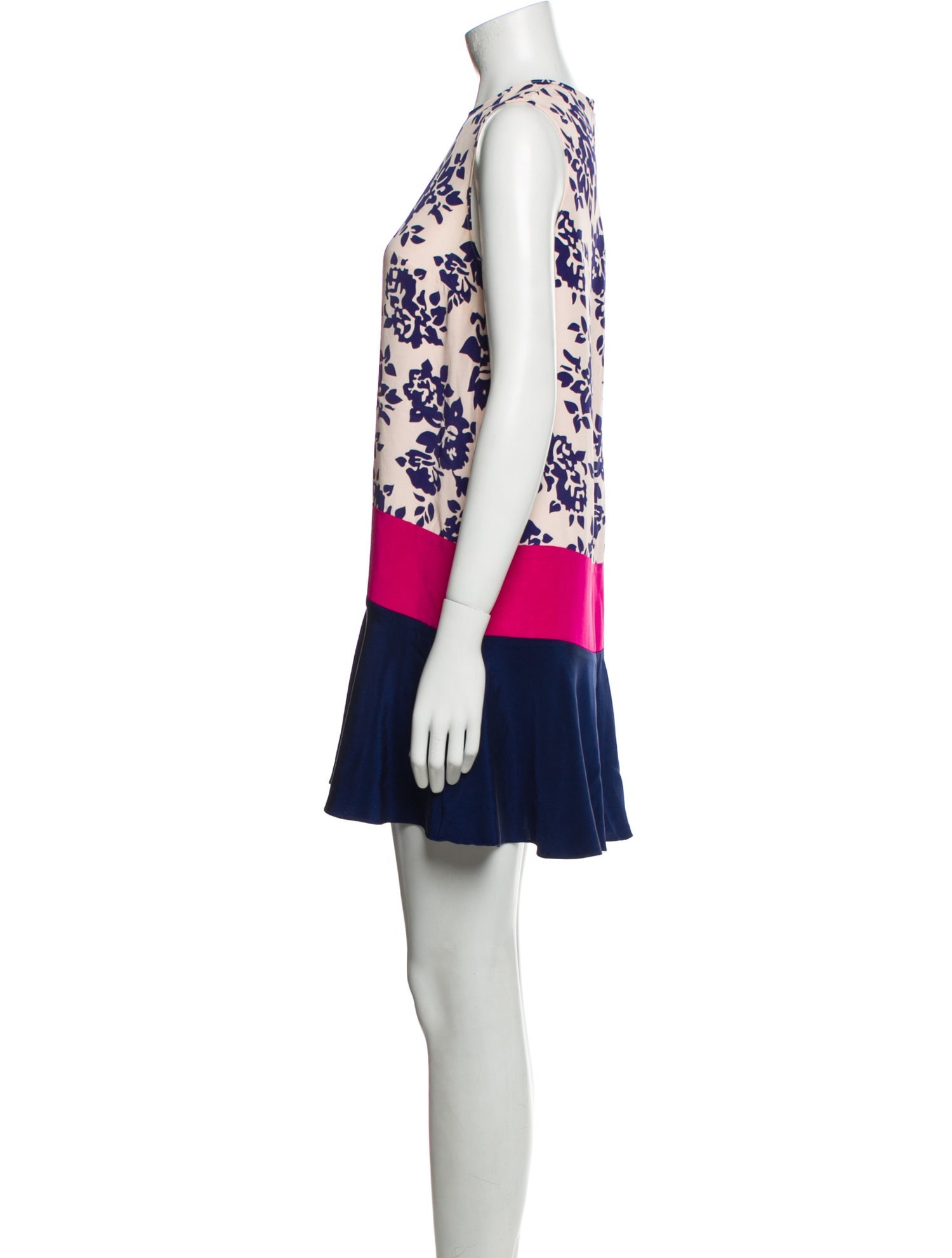 Mary Katrantzou Silk Mini Dress