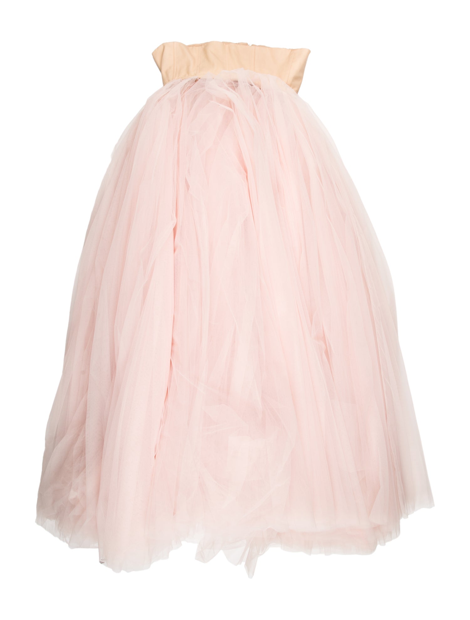 Mary Katrantzou Strapless Long Dress