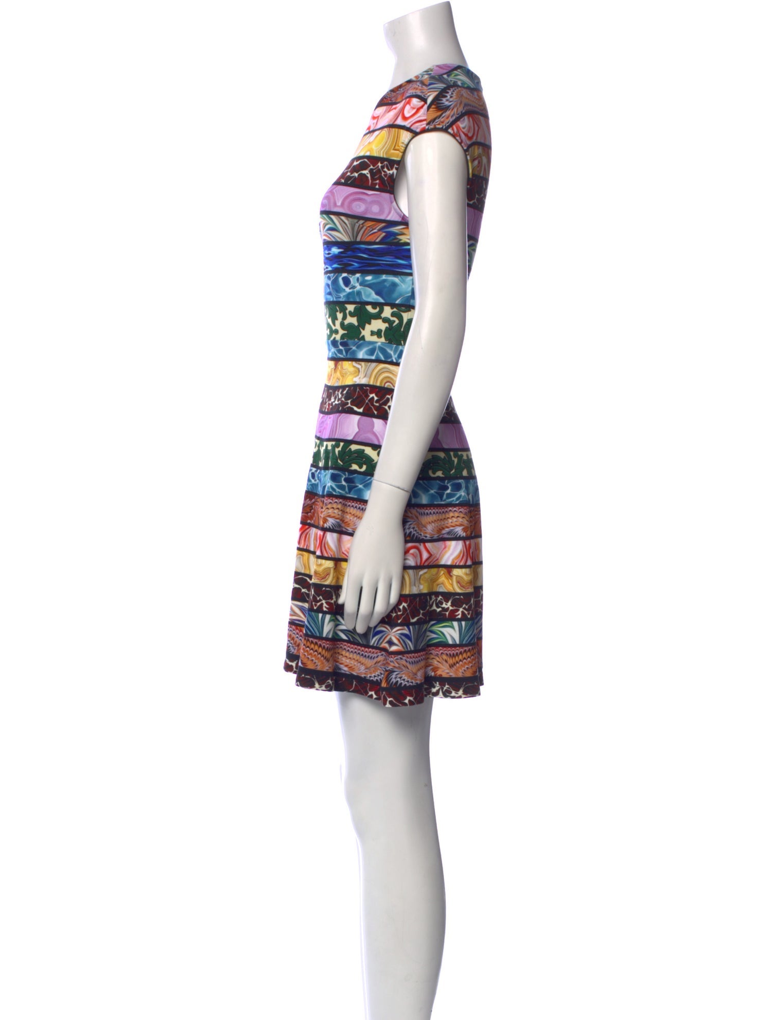 Mary Katrantzou Printed Mini Dress