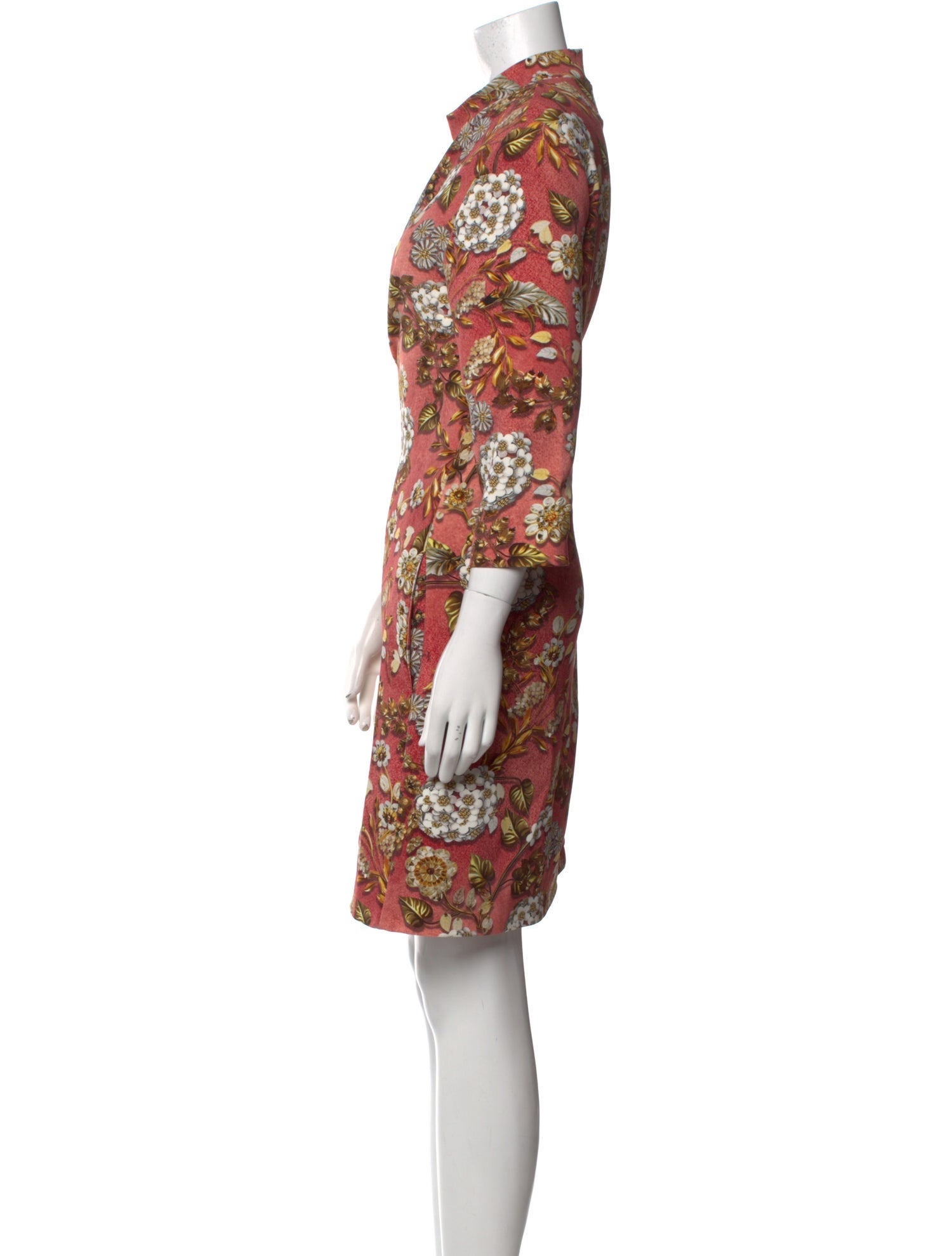 Mary Katrantzou Floral Print Knee-Length Dress