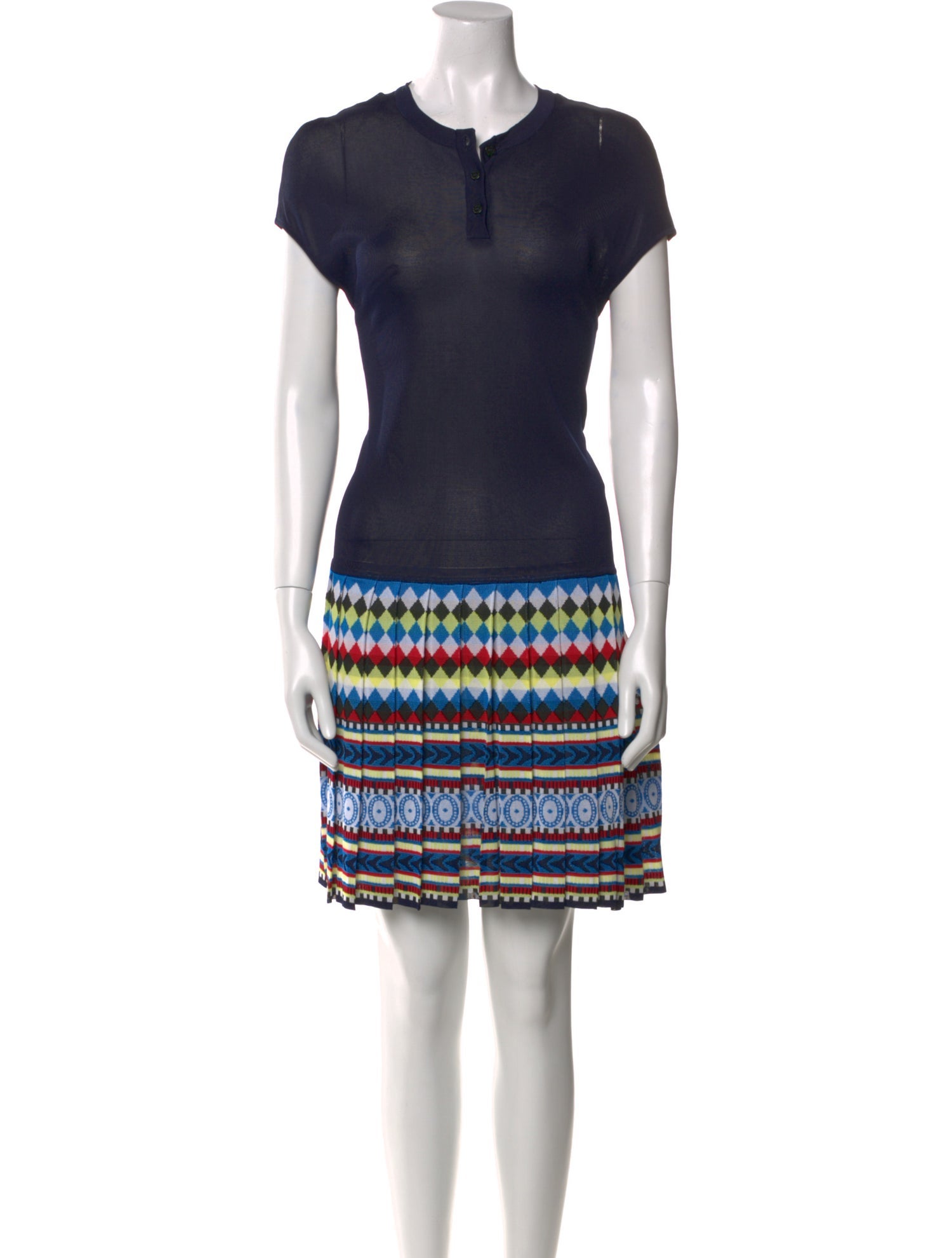 Mary Katrantzou Printed Mini Dress