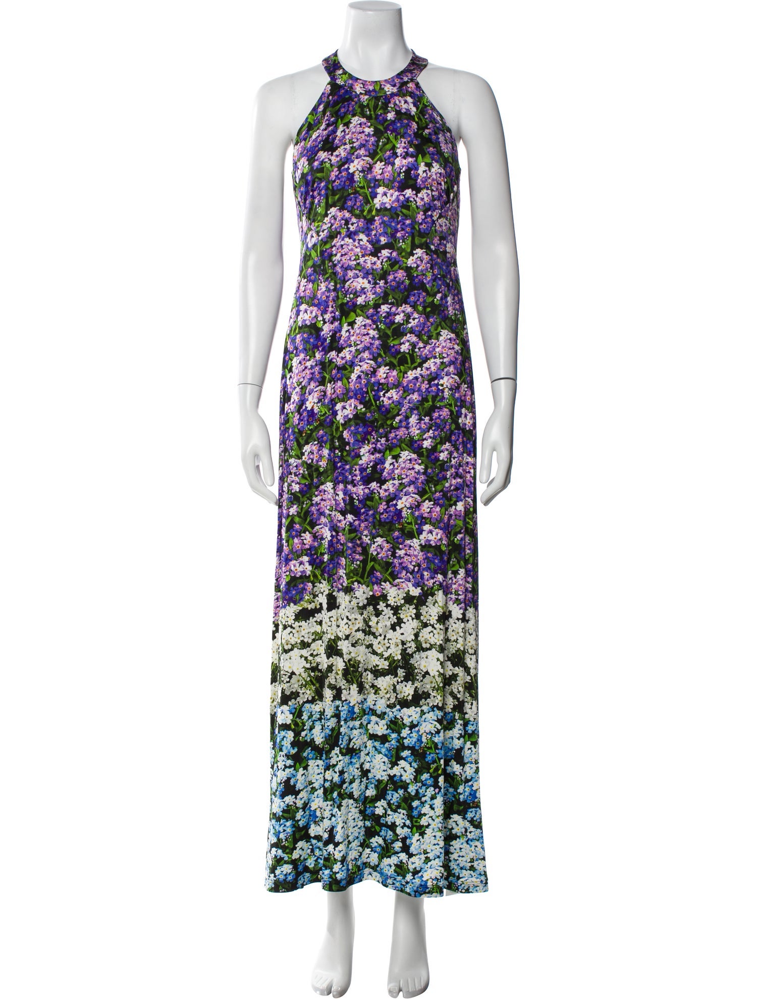 Mary Katrantzou Floral Print Long Dress