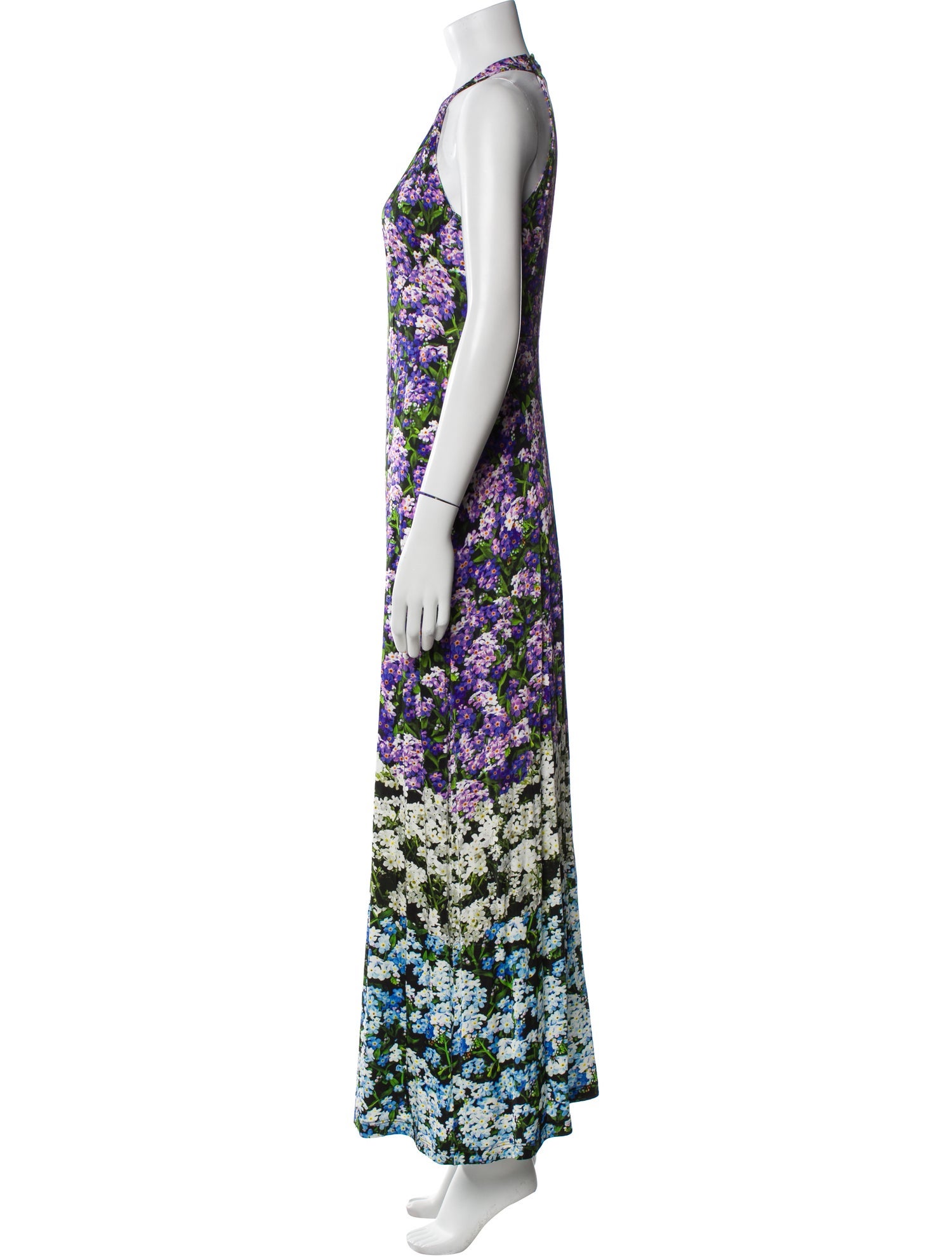 Mary Katrantzou Floral Print Long Dress