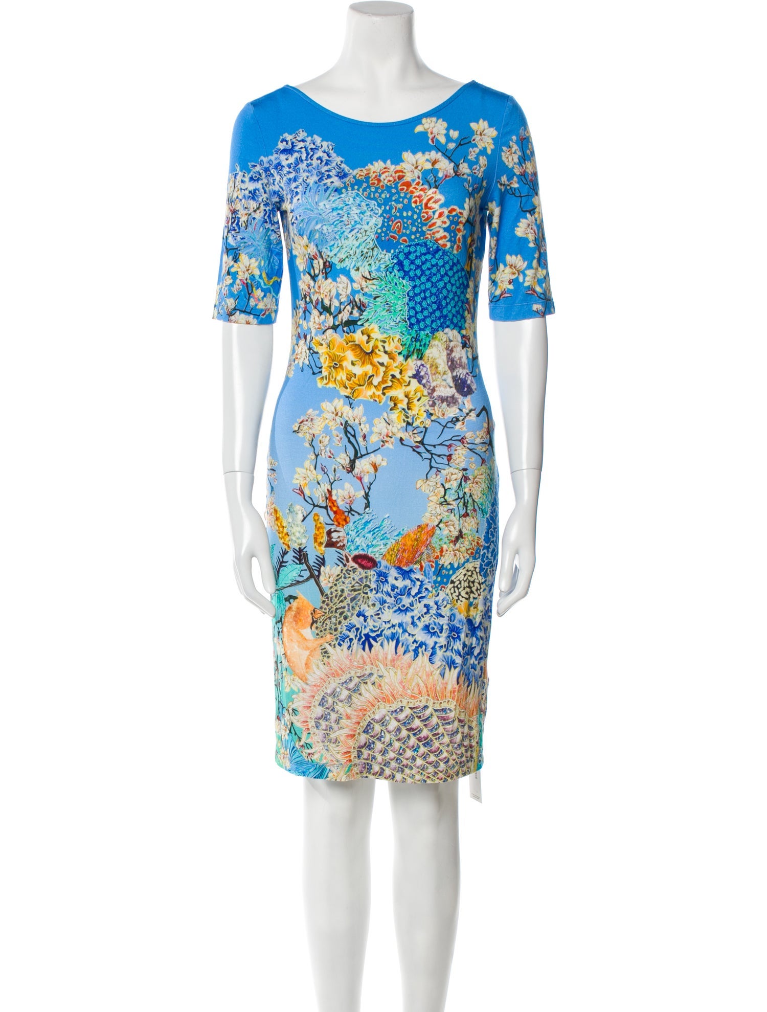 Mary Katrantzou Floral Print Mini Dress