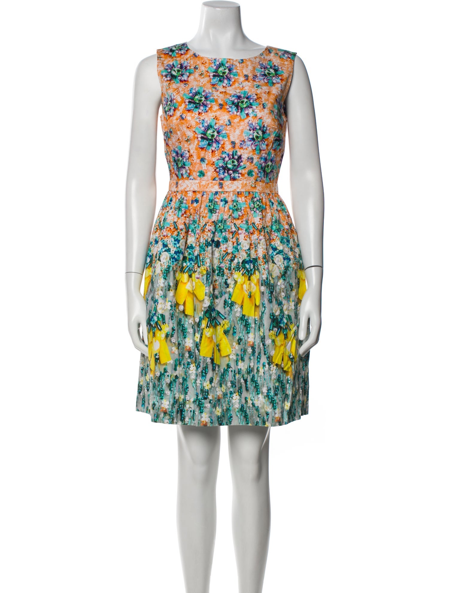 Mary Katrantzou Printed Mini Dress