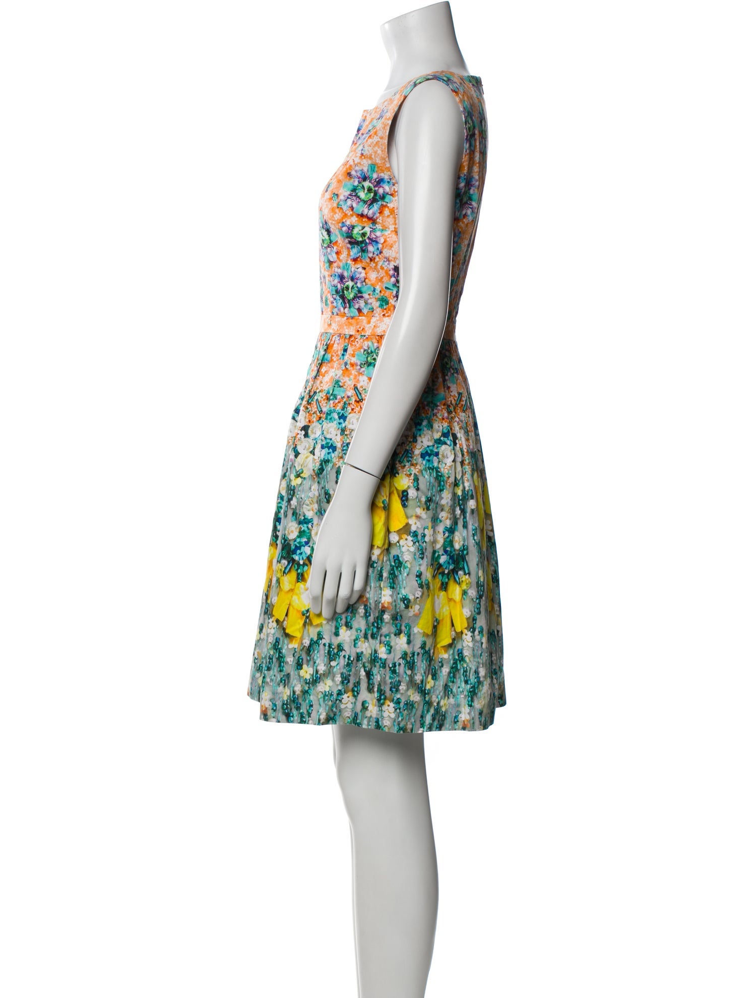 Mary Katrantzou Printed Mini Dress