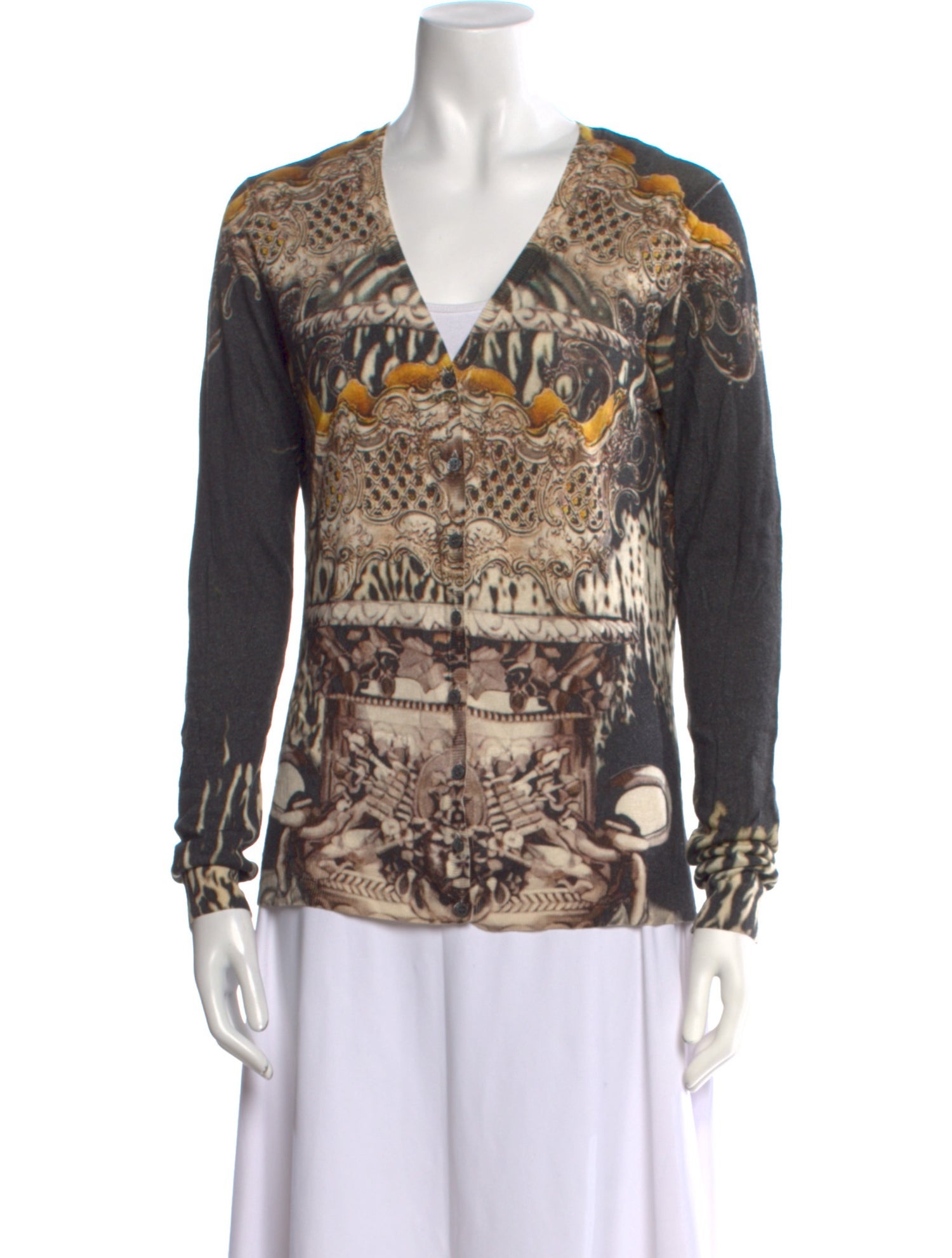 Mary Katrantzou Silk Printed Blouse