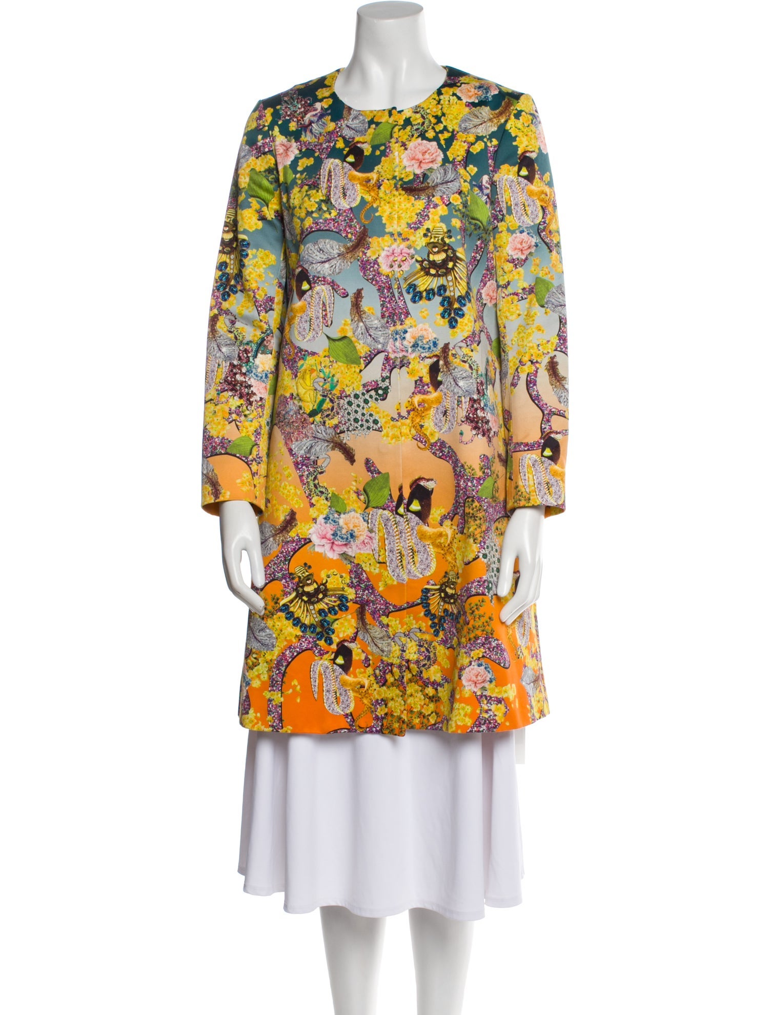 Mary Katrantzou Floral Print Coat