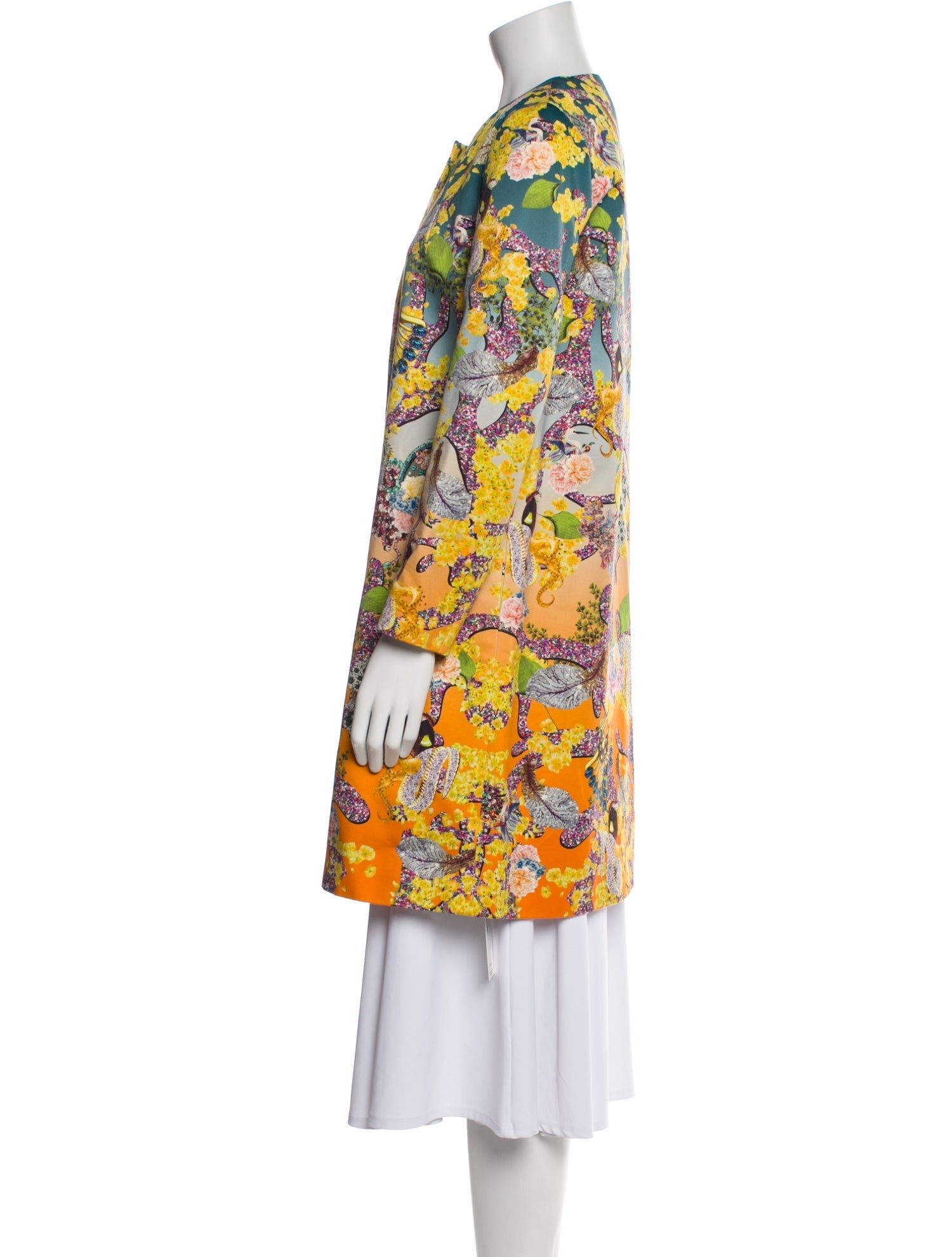Mary Katrantzou Floral Print Coat