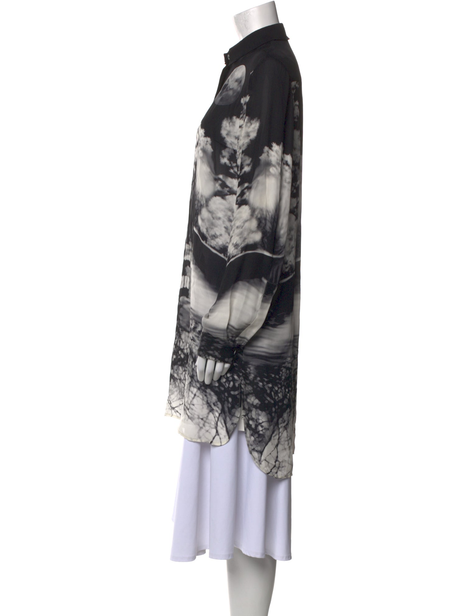 Mary Katrantzou Silk Printed Tunic