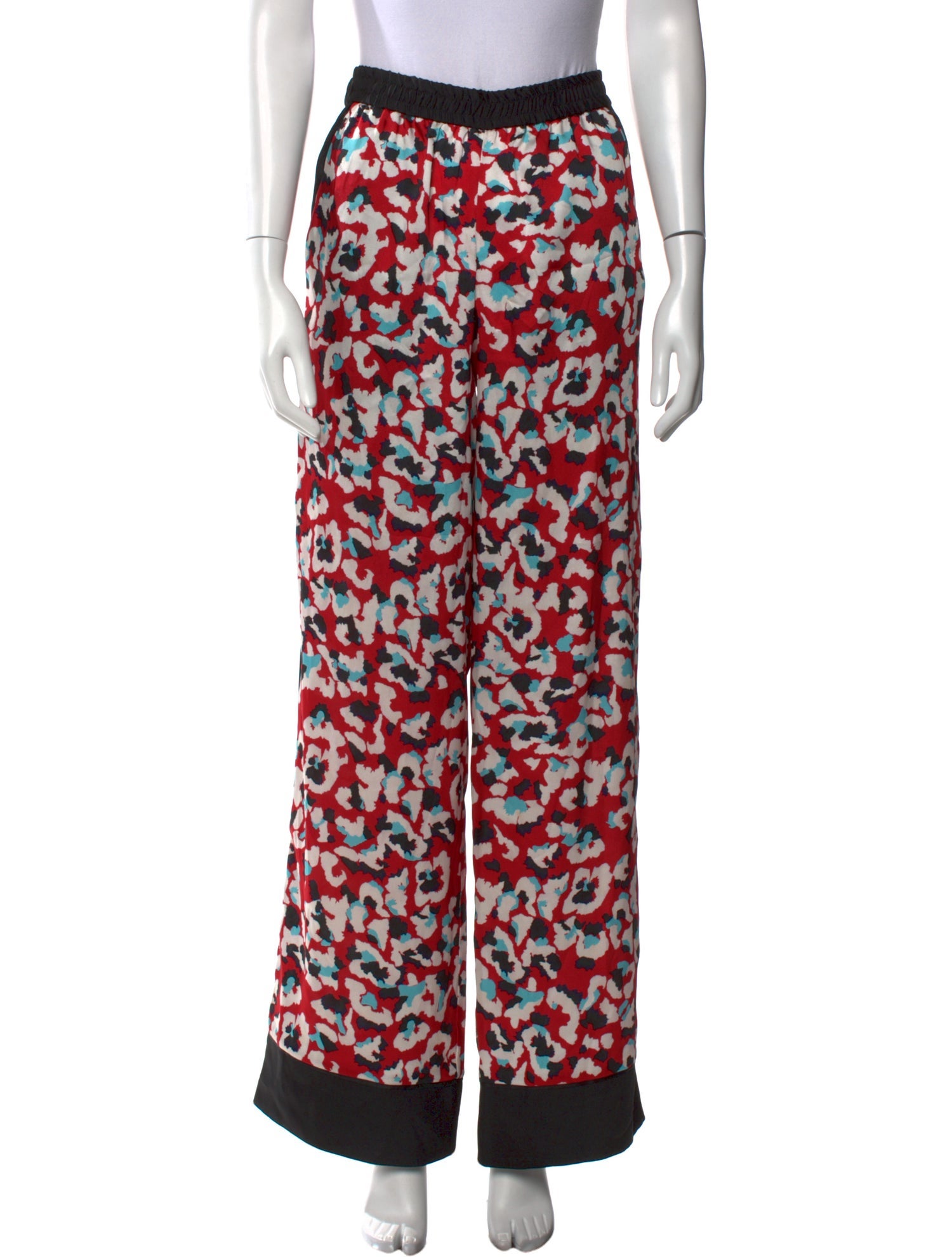 Mary Katrantzou Printed Wide Leg Pants