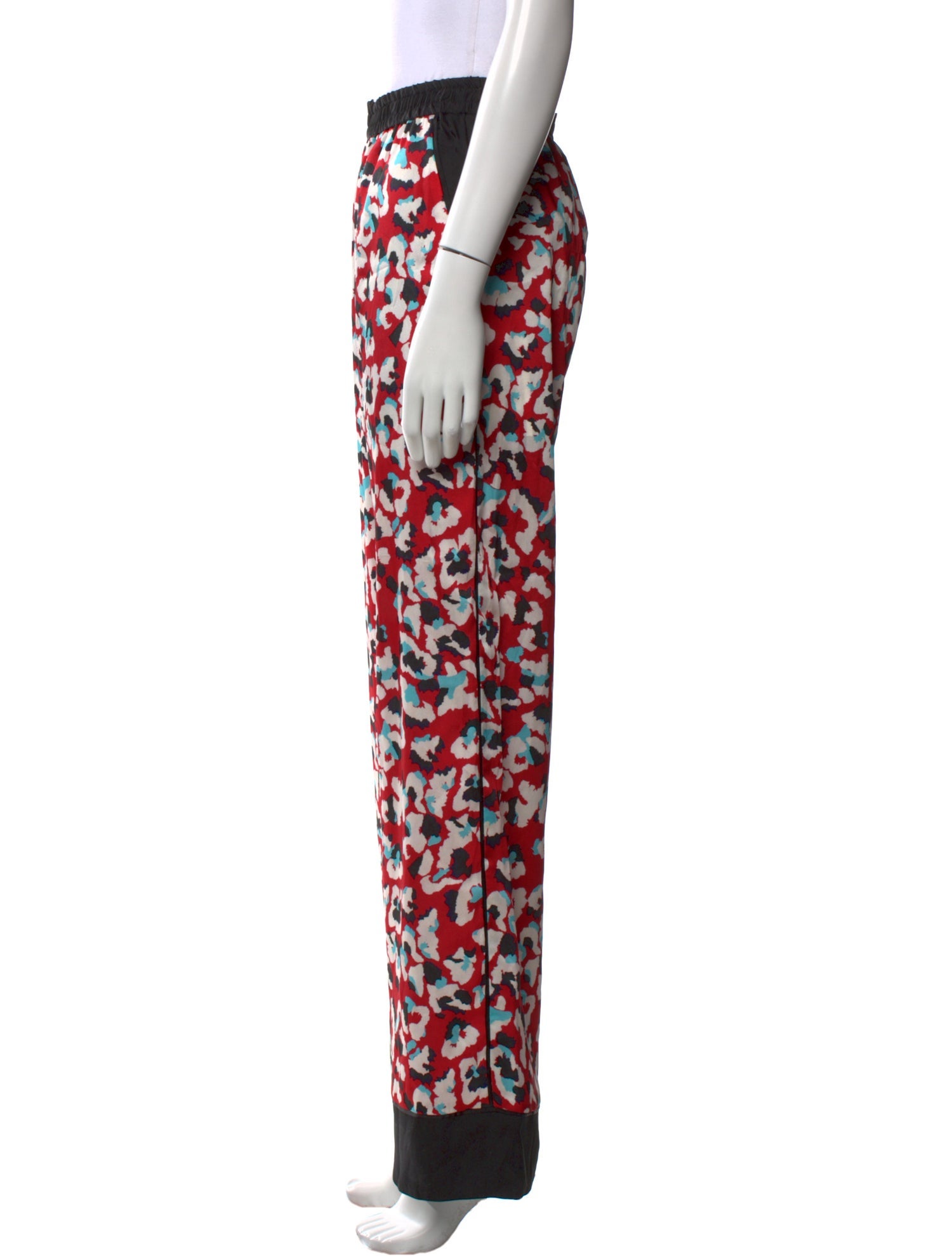 Mary Katrantzou Printed Wide Leg Pants