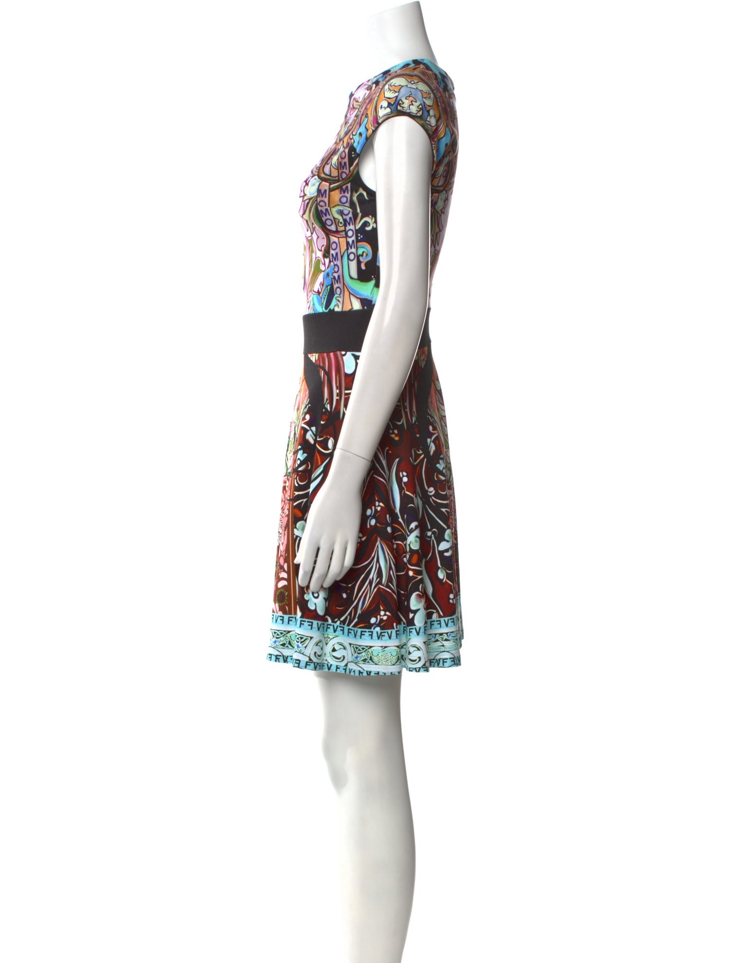 Mary Katrantzou Printed Mini Dress