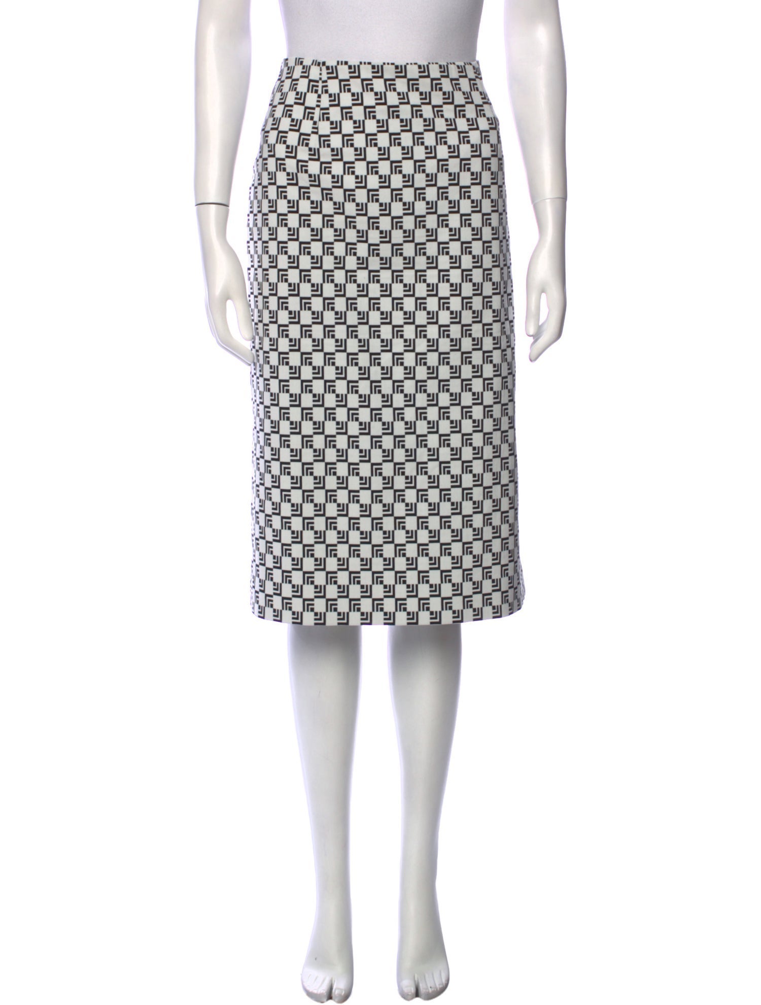 Mary Katrantzou Printed Knee-Length Skirt