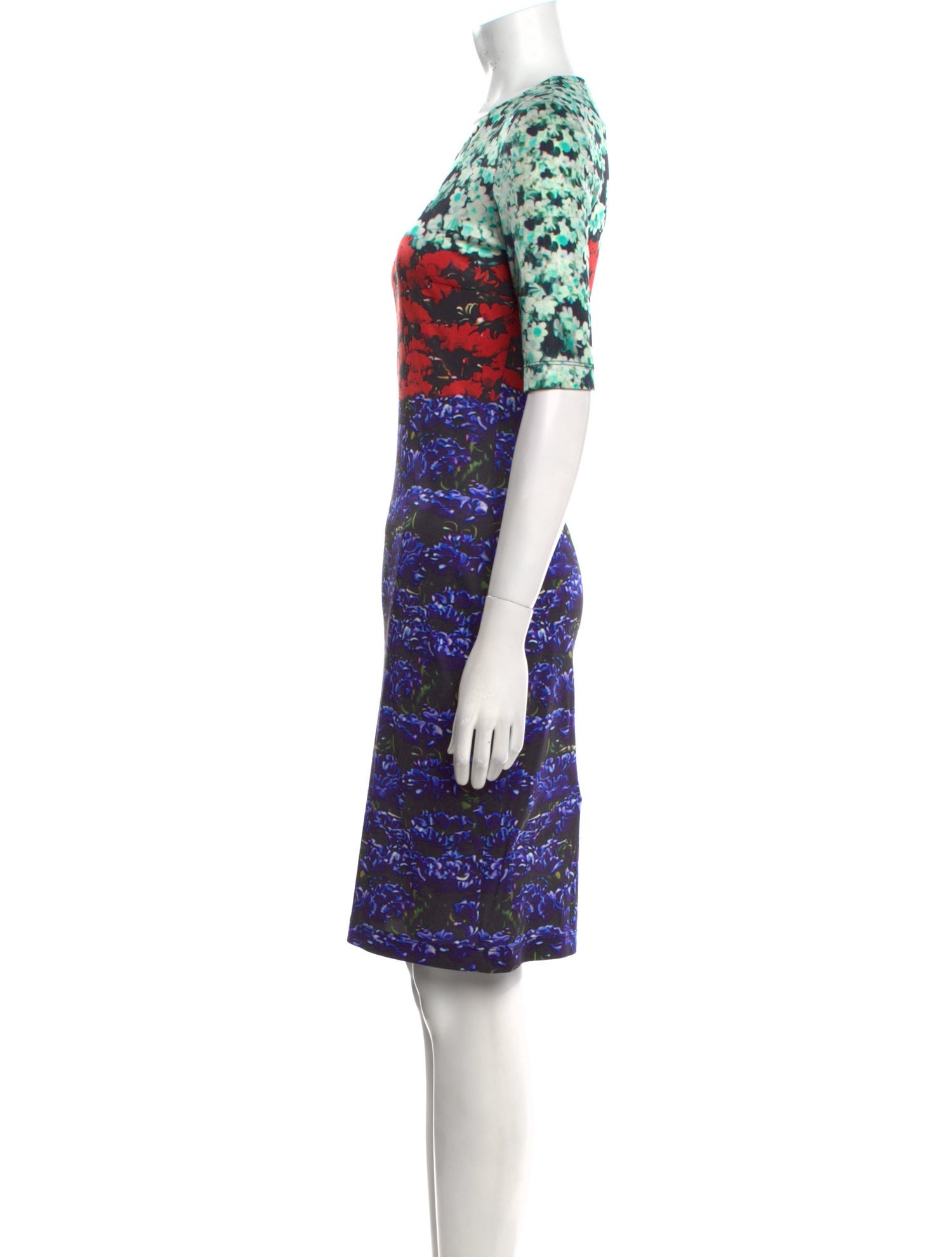 Mary Katrantzou Silk Mini Dress