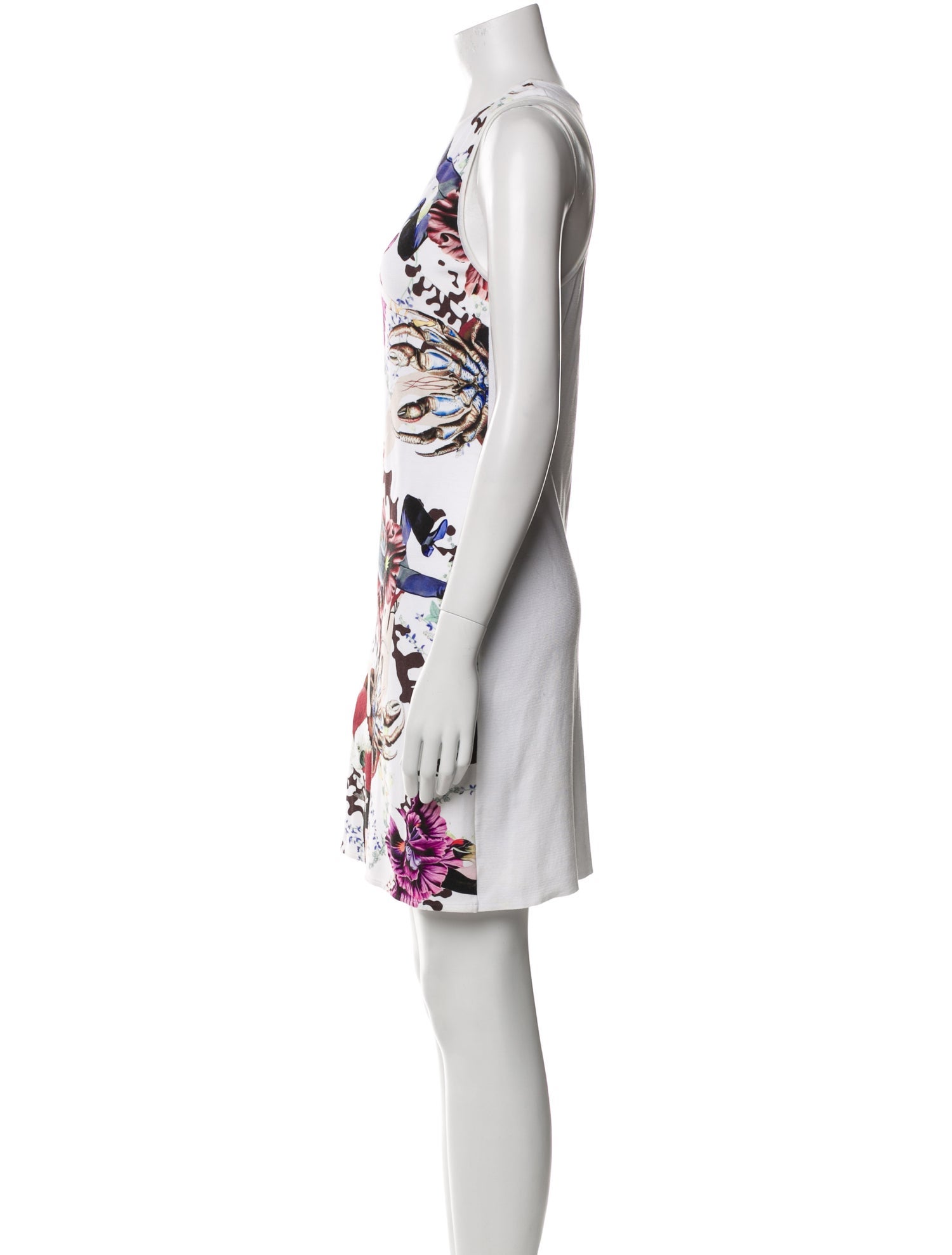 Mary Katrantzou Floral Print Mini Dress