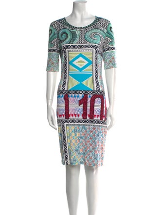 Mary Katrantzou Printed Knee-Length Dress