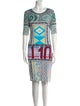 Mary Katrantzou Printed Knee-Length Dress
