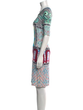 Mary Katrantzou Printed Knee-Length Dress