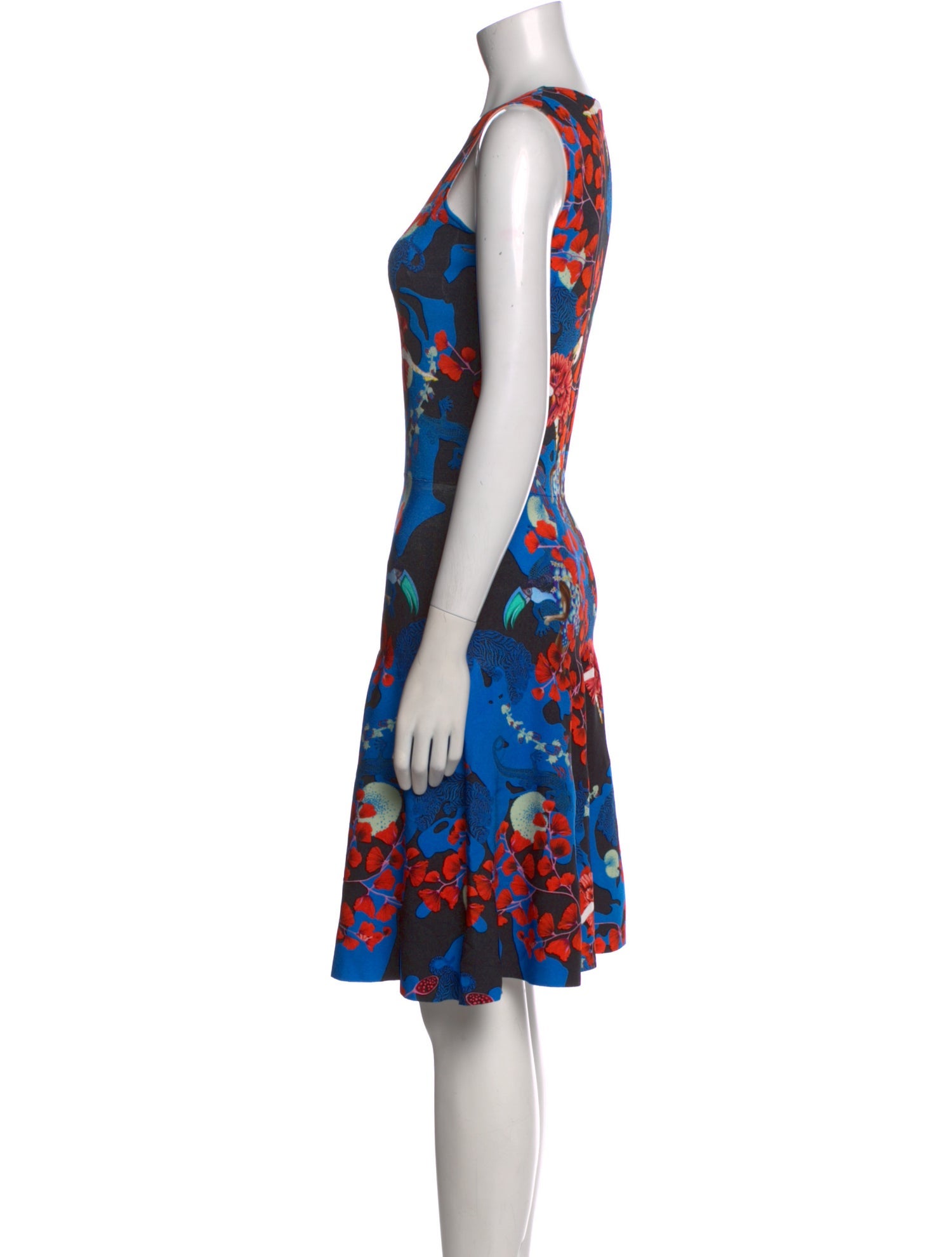 Mary Katrantzou Floral Print Knee-Length Dress