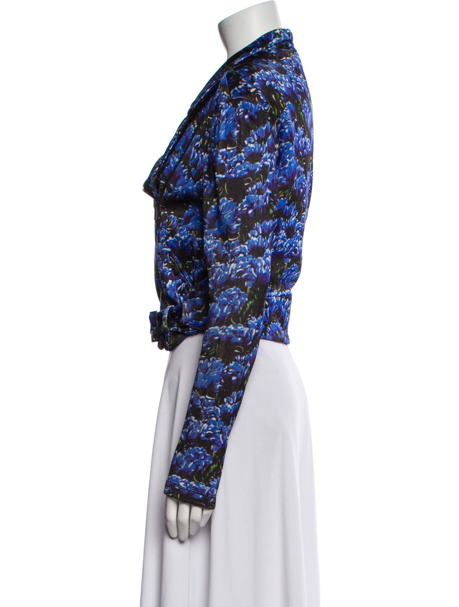 Mary Katrantzou Silk Floral Print Jacket