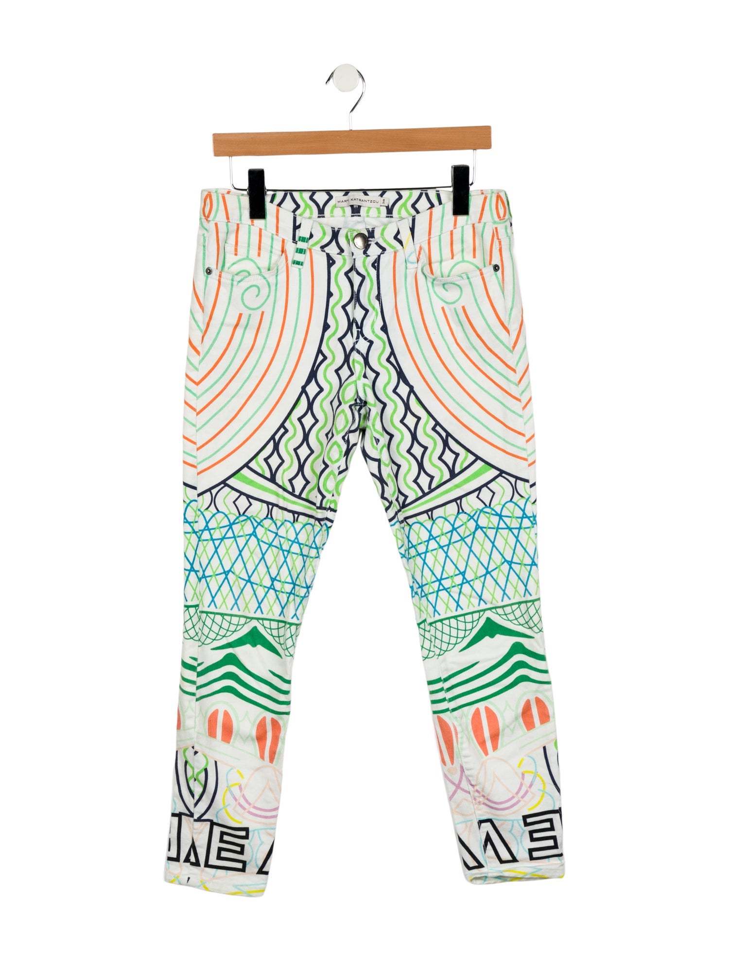 Mary Katrantzou Mid-Rise Skinny Leg Jeans
