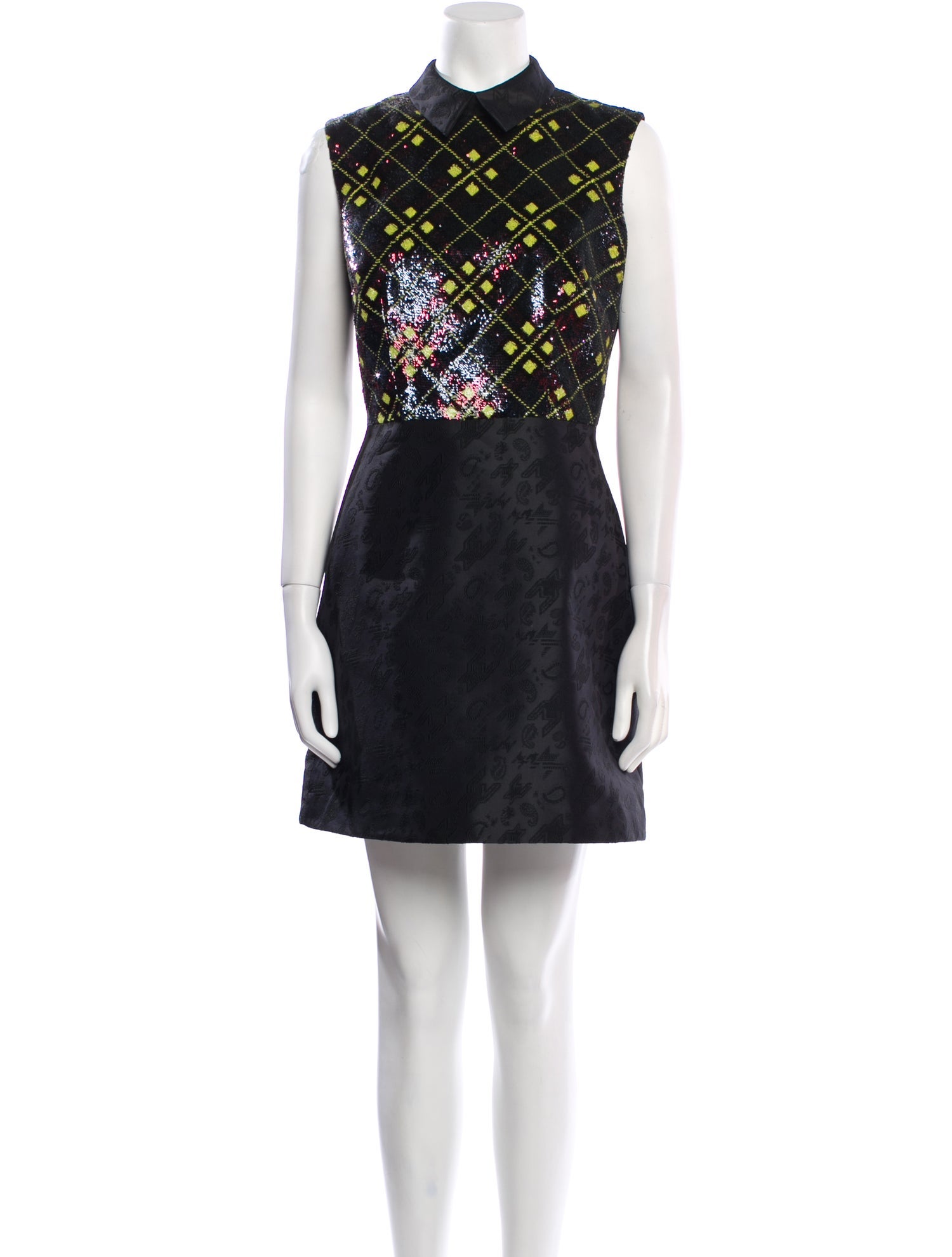 Mary Katrantzou Printed Mini Dress