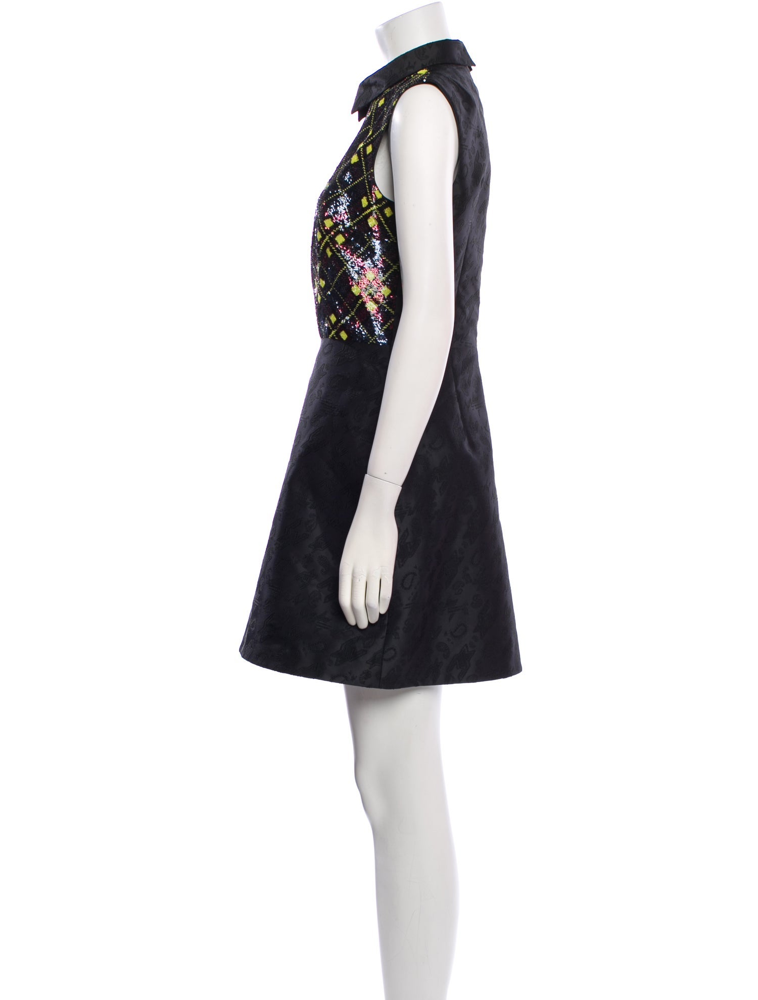 Mary Katrantzou Printed Mini Dress