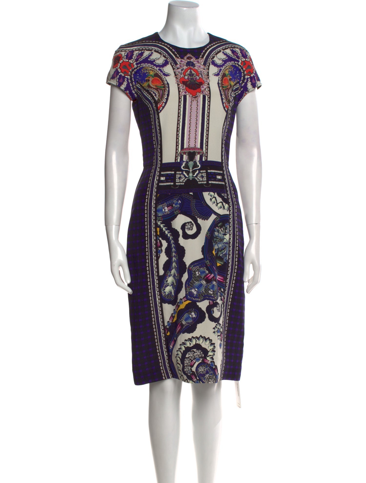 Mary Katrantzou Silk Knee-Length Dress