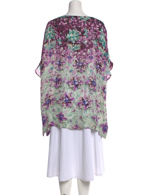 Mary Katrantzou Silk Floral Print Tunic