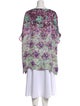 Mary Katrantzou Silk Floral Print Tunic
