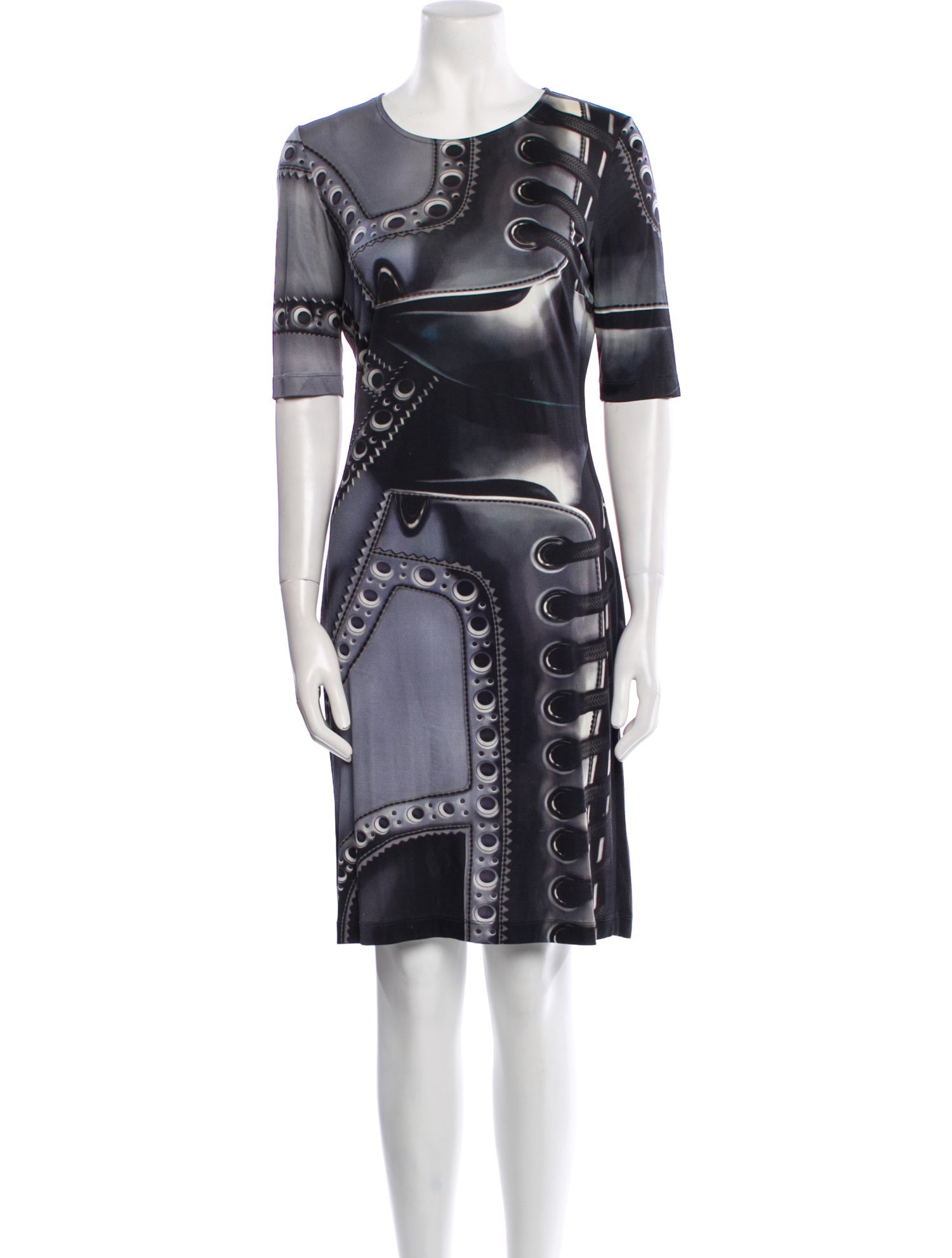 Mary Katrantzou Silk Knee-Length Dress
