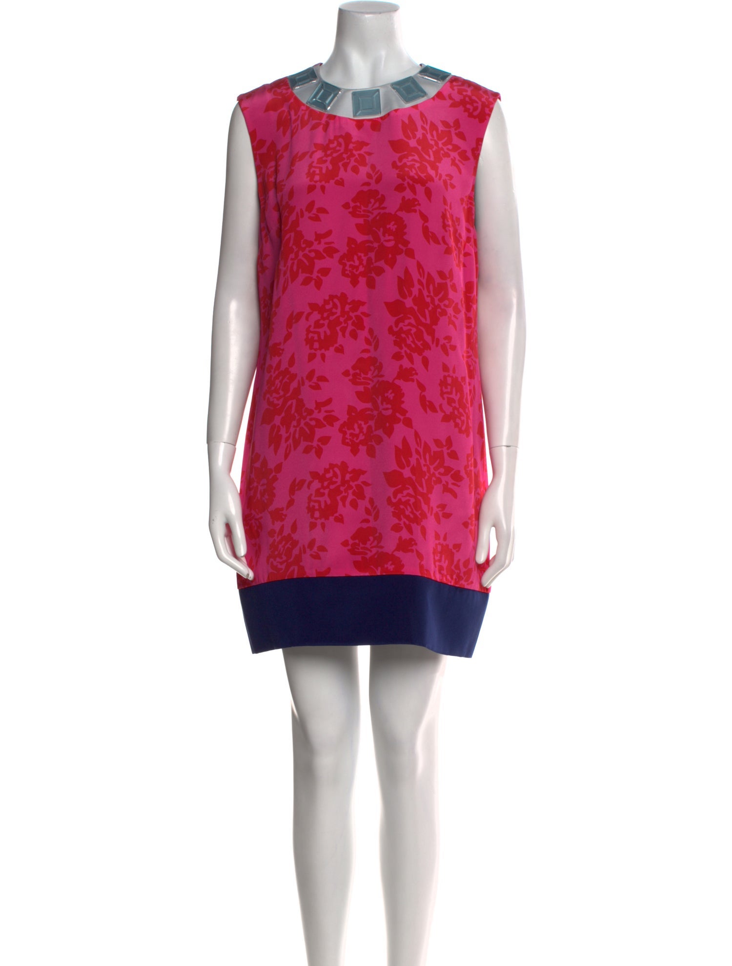 Mary Katrantzou Silk Mini Dress