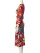 Mary Katrantzou Printed Midi Length Dress