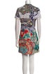 Mary Katrantzou Printed Mini Dress