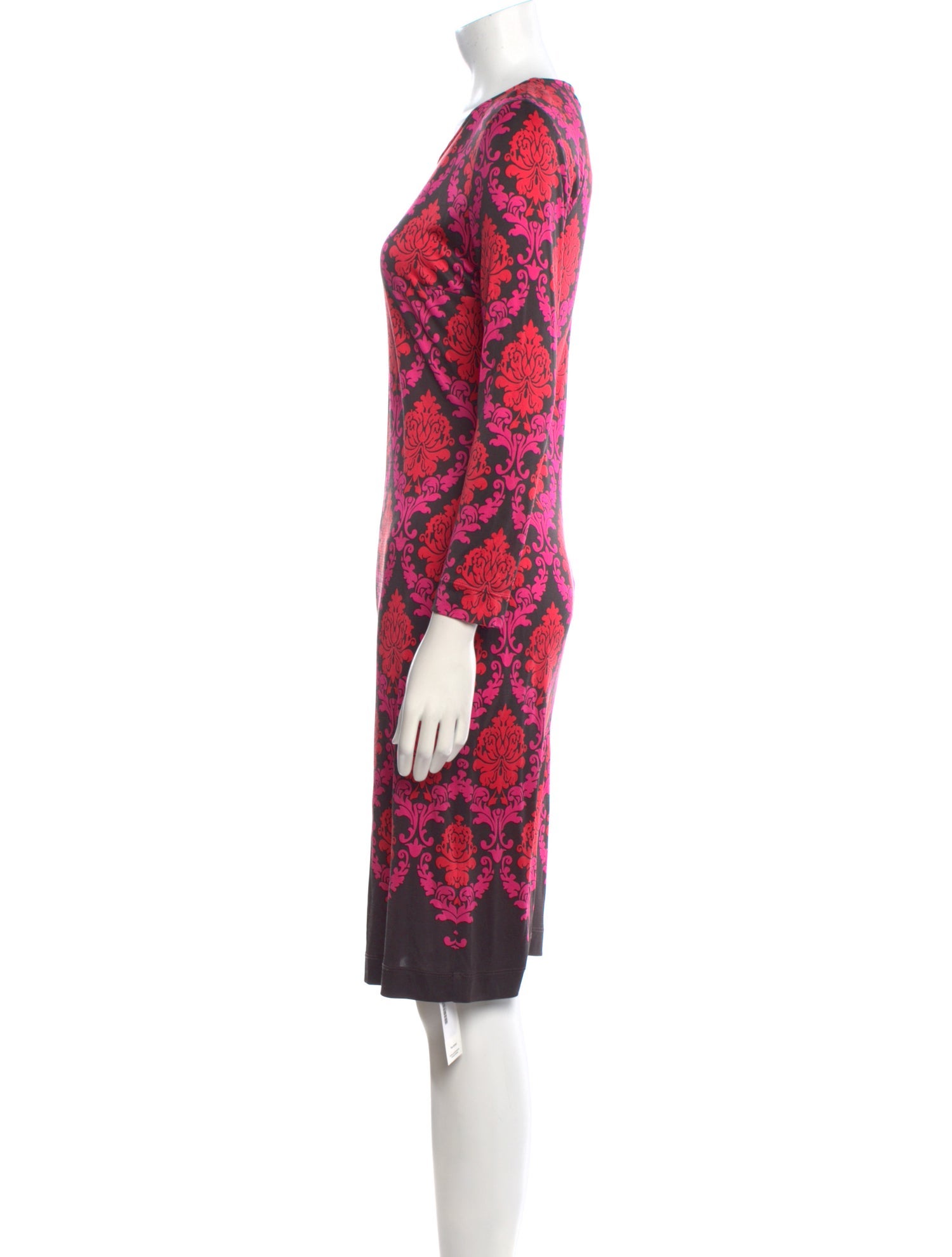 Mary Katrantzou Silk Knee-Length Dress