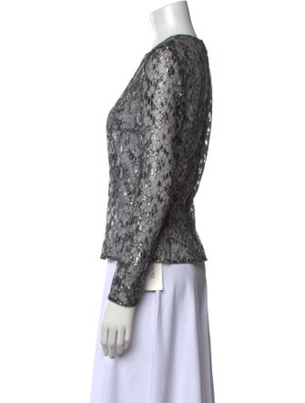 Mary Katrantzou Floral Print Crew Neck Blouse