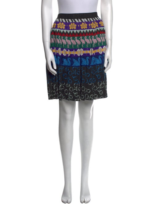 Mary Katrantzou Printed Knee-Length Skirt