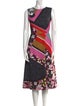 Mary Katrantzou Printed Midi Length Dress