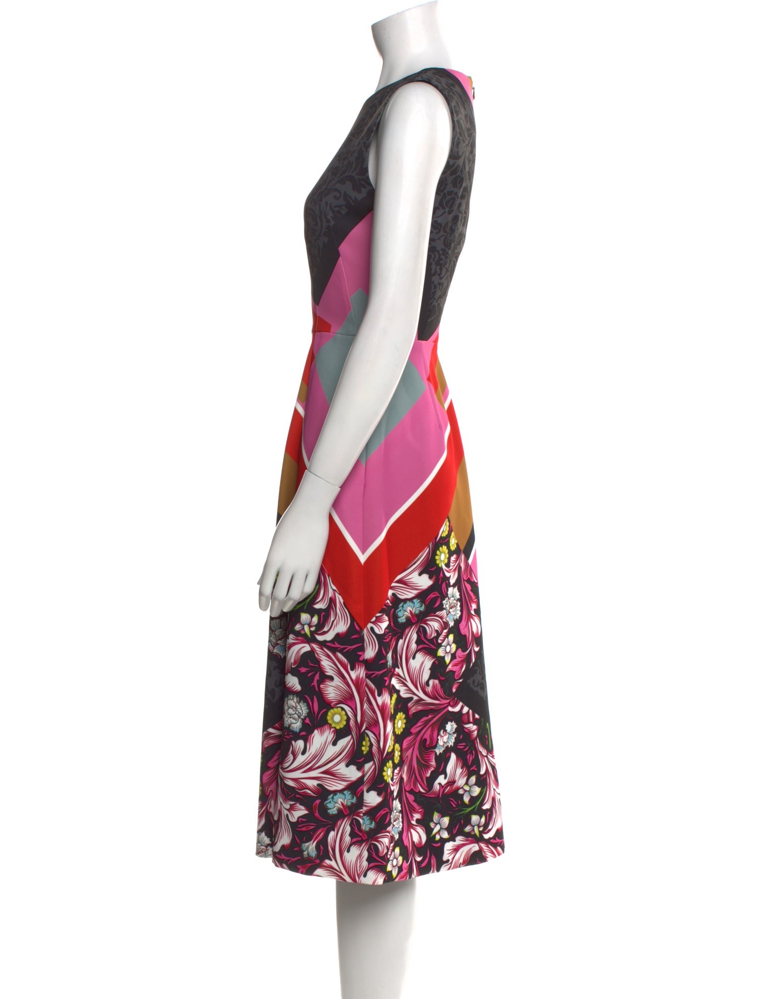 Mary Katrantzou Printed Midi Length Dress