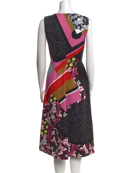 Mary Katrantzou Printed Midi Length Dress