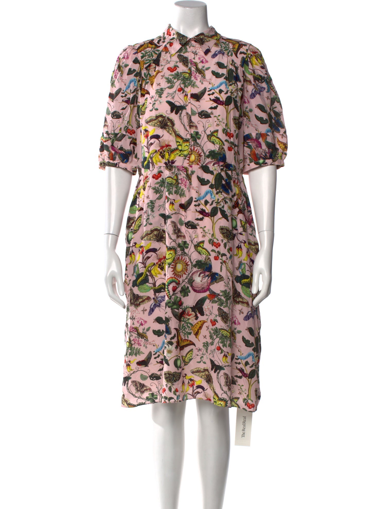 Mary Katrantzou Silk Knee-Length Dress