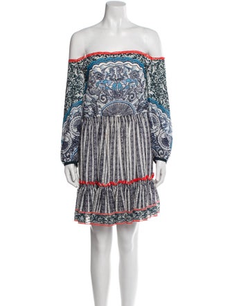 Mary Katrantzou Printed Mini Dress