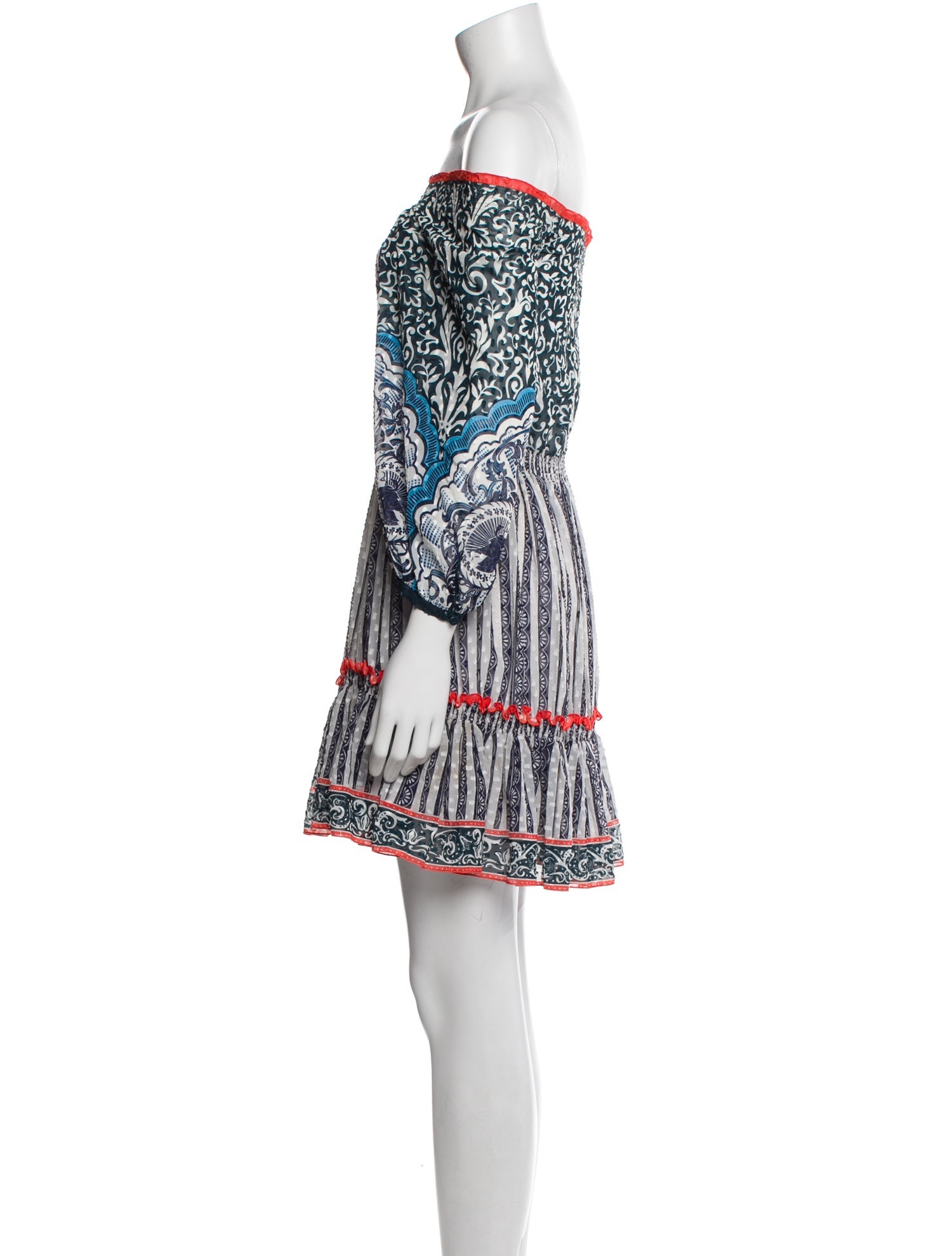 Mary Katrantzou Printed Mini Dress