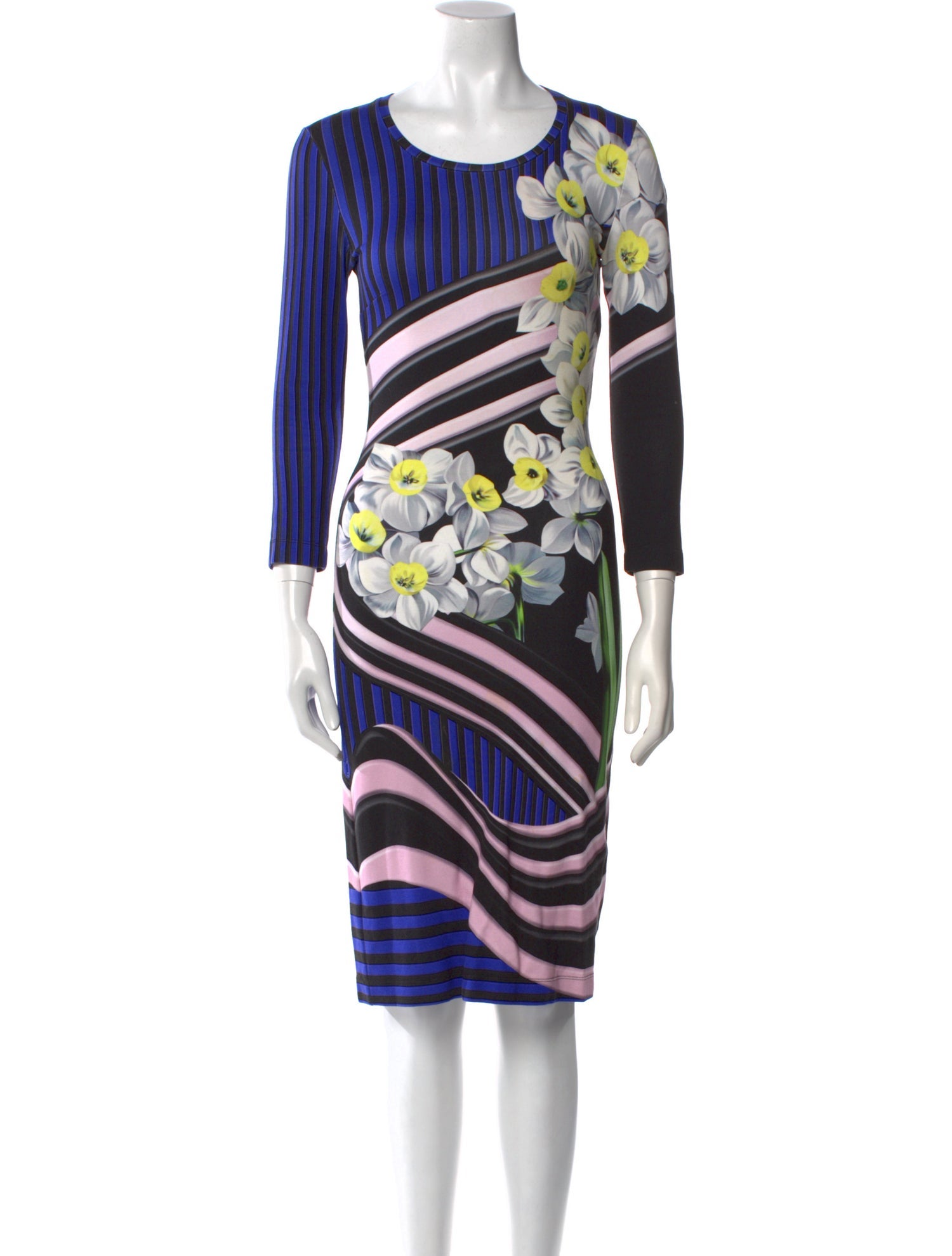 Mary Katrantzou Striped Knee-Length Dress