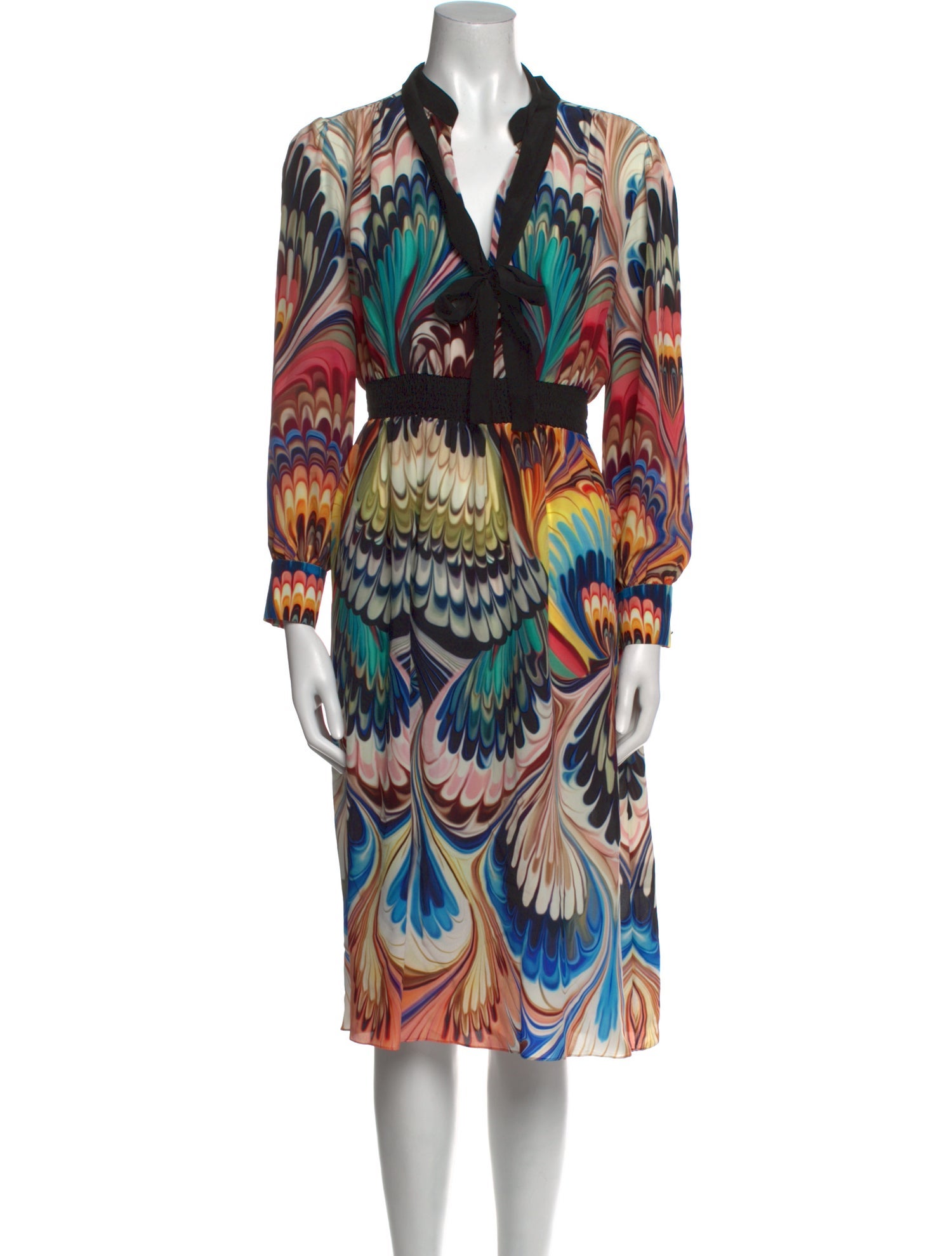 Mary Katrantzou Printed Knee-Length Dress