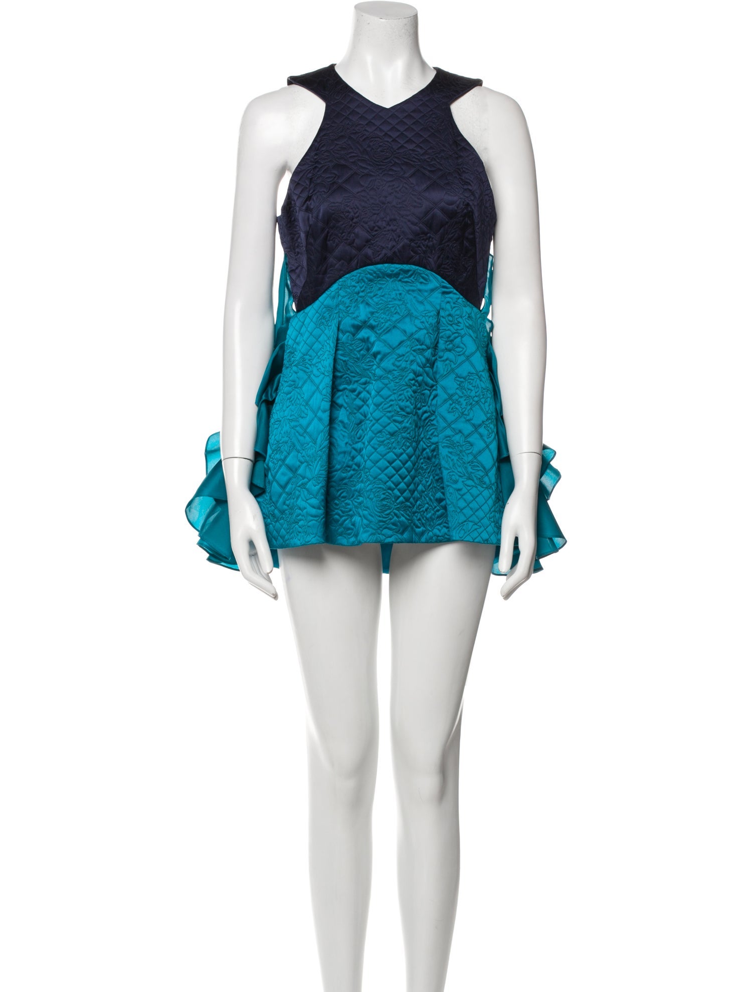 Mary Katrantzou Silk Mini Dress