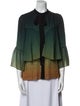 Mary Katrantzou Silk Printed Blouse