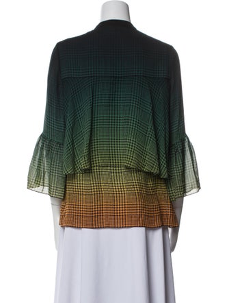 Mary Katrantzou Silk Printed Blouse