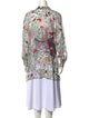 Mary Katrantzou Silk Floral Print Tunic